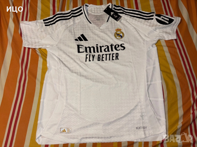 Нова футболна фланелка adidas REAL H JSY AU 2024/25