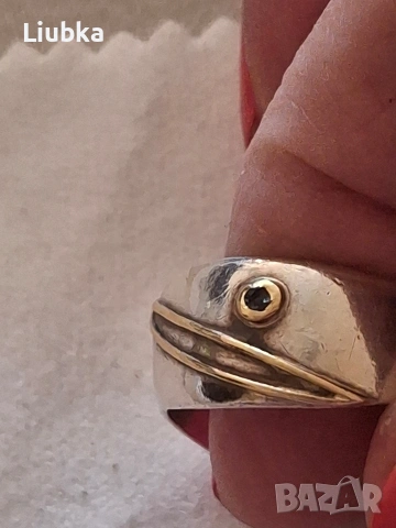 сребърни пръстени тип халка