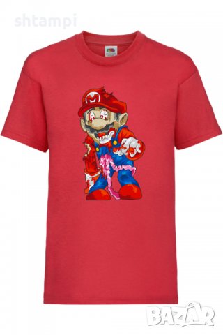 Детска тениска Mario Zombie 6,Игра,Изненада,Подарък,Празник,Повод, снимка 8 - Детски тениски и потници - 37436006