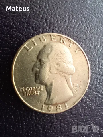 Четвърт 1/4 долари монети с дефект, снимка 7 - Нумизматика и бонистика - 48738788