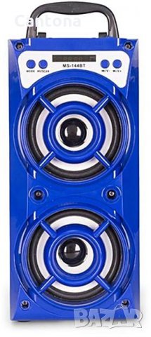Преносима Bluetooth тонколона с LED светлини MS - 144BT