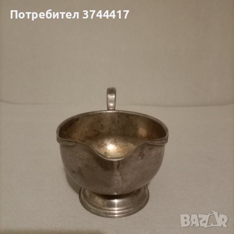   Антикварен прибор от колекция 3 прибора за чай и кафе THE CUTLERS COMPANY 1836г.ALPHA PLATE, снимка 3 - Антикварни и старинни предмети - 43871379