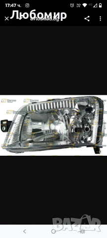 Нов преден ляв фар за FIAT PANDA H4 (2009-2012) 