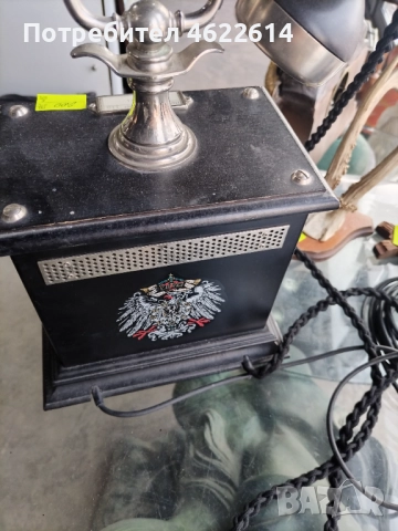 СТАР И ИНТЕРЕСЕН ТЕЛЕФОН С ГЕРБ , снимка 2 - Колекции - 52845358