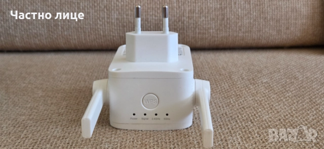 Продавам двубандов екстендер за усилване на WI-FI сигнала от рутер. , снимка 3 - Рутери - 52847773