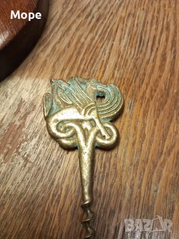 Месингов тирбушон , снимка 4 - Антикварни и старинни предмети - 48359157