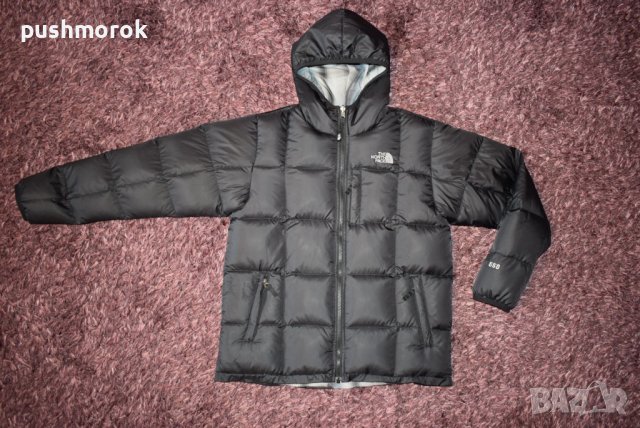 THE NORTH FACE 550 Reversible Down Hoodie jacket Sz boy’s XL / 18-20 y /-#00259 , снимка 6 - Якета - 39059684