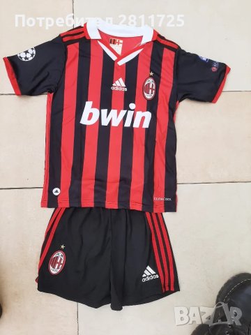 Детски екип Кака - Милан,  ретро легенди , снимка 2 - Футбол - 48280362