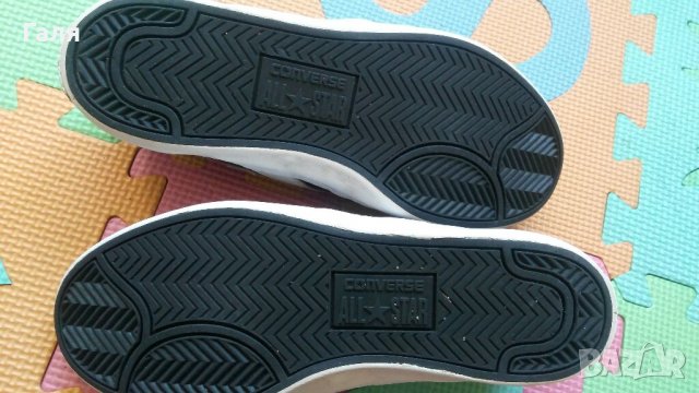 Кожени кецове CONVERSE, снимка 16 - Детски гуменки - 32836331