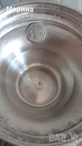 Комплект за вино "Рембрант" от калай Antik*Vintage #117, снимка 14 - Антикварни и старинни предмети - 53094668