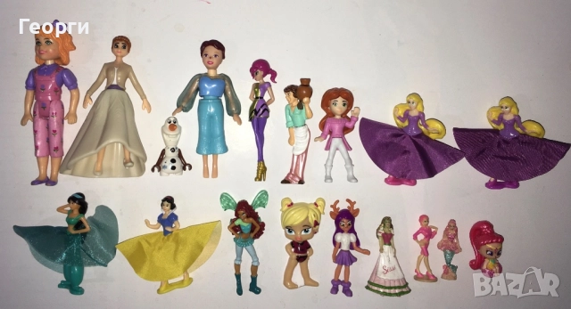 Лот принцеси на Киндер, Дисни и други от Италия.