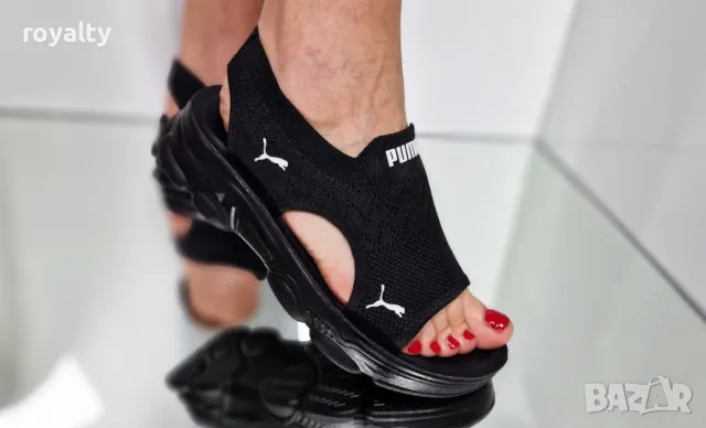 Puma черни дамски сандали 