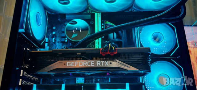 Продавам Яко Геймърско РС Intel I5 14600K/32Gb D5/1Tb SSD/RTX 3080 10Gb/Гаранция, снимка 6 - Геймърски - 52876779