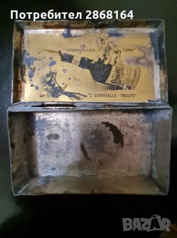 Стара китайска метална кутия 19 век, снимка 2 - Антикварни и старинни предмети - 32437599