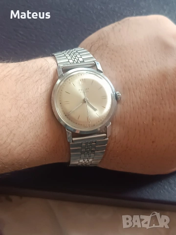 Часовник Полет, снимка 5 - Антикварни и старинни предмети - 53403499