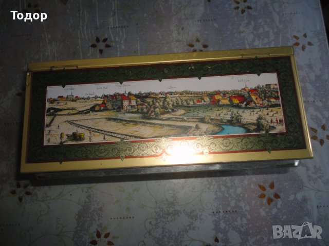 Невероятна ламаринена тенекиена кутия , снимка 6 - Антикварни и старинни предмети - 43184456