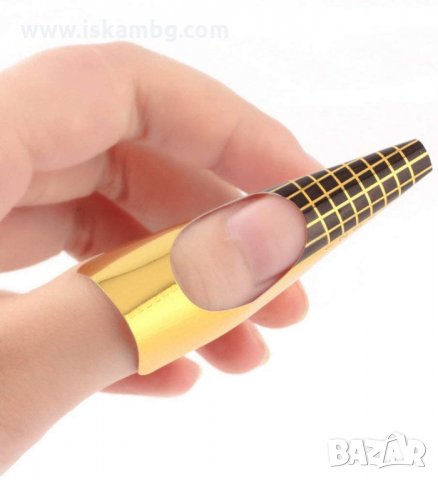 500 Броя Форми за изграждане с гел и акрил - код 3178