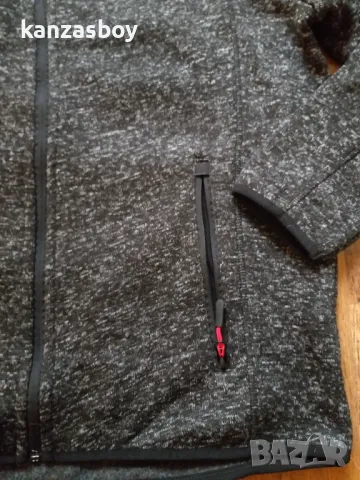 Stubai Strickfleece-Jacke - мъжко поларено горнище ХЛ КАТО НОВО НЕОБЛИЧАНО, снимка 7 - Спортни дрехи, екипи - 48456527