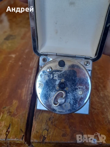 Стар настолен часовник Europa, снимка 6 - Антикварни и старинни предмети - 50928992