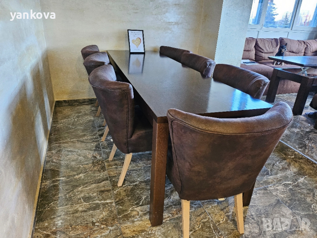 Маса дървена по поръчка.