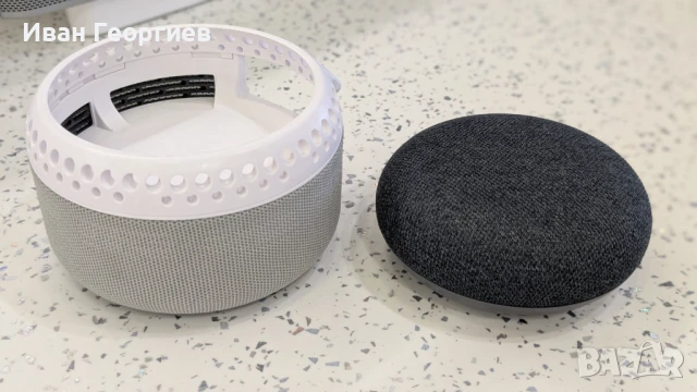 Google Home Mini + dock станция Ibox Move с вградена батерия , снимка 1