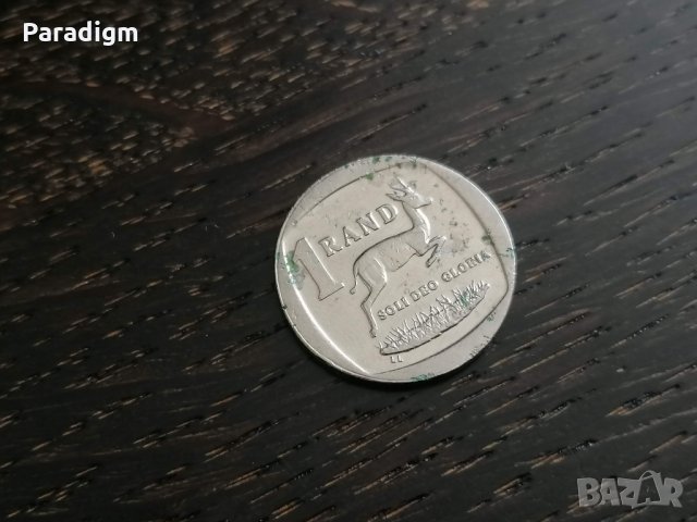 Монета - Южна Африка - 1 ранд | 2004г., снимка 1 - Нумизматика и бонистика - 28471054