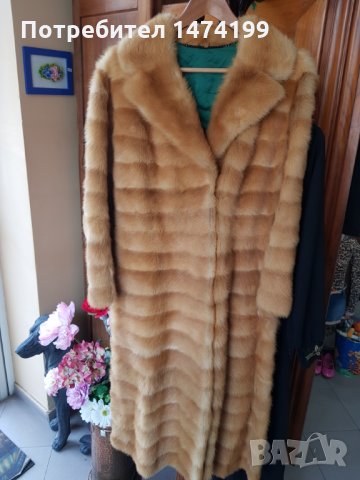 Дълго кожено палто, снимка 4 - Палта, манта - 32211305