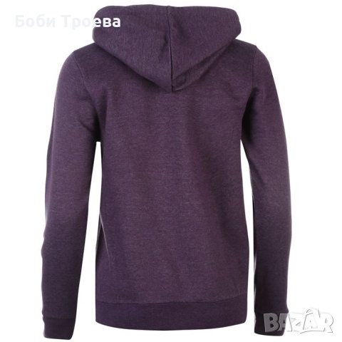 Дамски суичър LA Gear Full Zip Hoody с мека поларена подплата., снимка 2 - Спортни екипи - 26570698