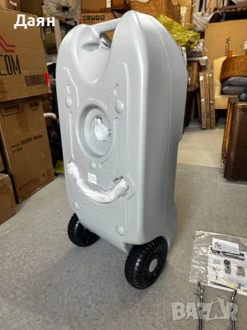 Преносим къмпинг резервоар за вода на колела 40L Outsunny , снимка 3 - Къмпинг мебели - 50675320