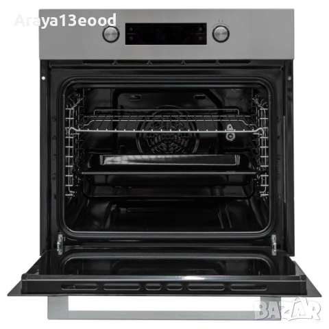 Фурна за вграждане Midea 65M90E3 IX - 70 л, енергиен клас A, телескопични водачи, снимка 3 - Печки, фурни - 52523839