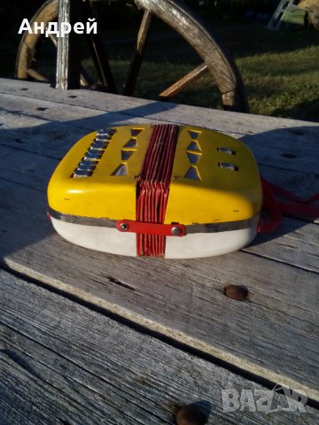 Стар детски акордеон,играчка, снимка 7 - Антикварни и старинни предмети - 26973548