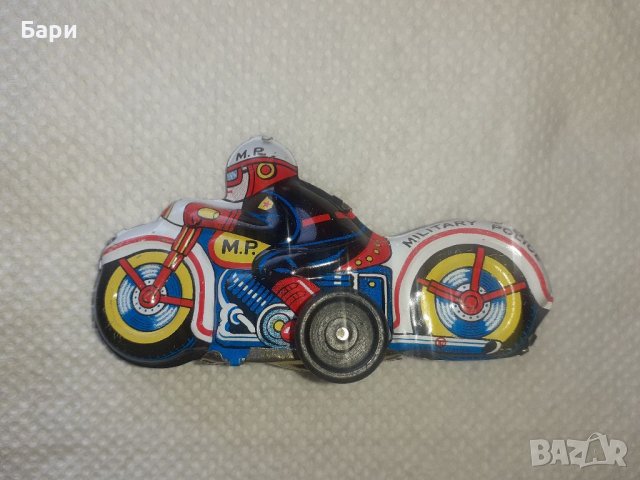 Рядка тенекиена играчка  MP-MILITARY POLICE-Japan, снимка 8 - Колекции - 36929745