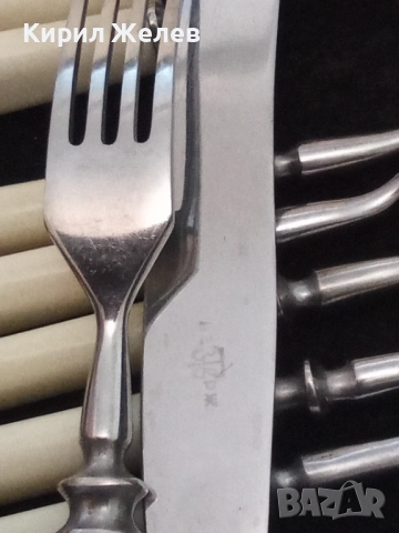 Комплект прибори за хранене 55411, снимка 7 - Антикварни и старинни предмети - 52127647