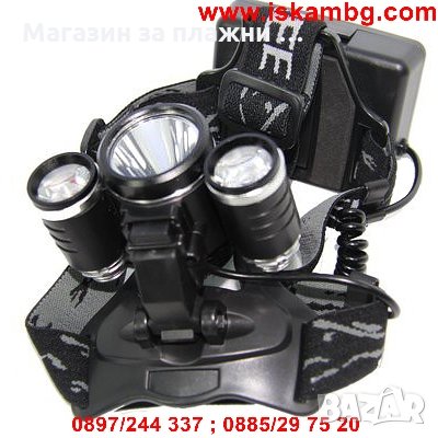 Акумулаторен челник, фенер за колело LL-6633 CREE XM-L T6 и XP-E Q5, снимка 5 - Други стоки за дома - 28469934