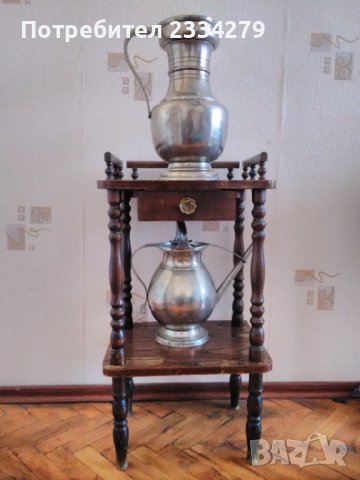 Стара барокова кана и ибрик за течности., снимка 1 - Антикварни и старинни предмети - 43798542