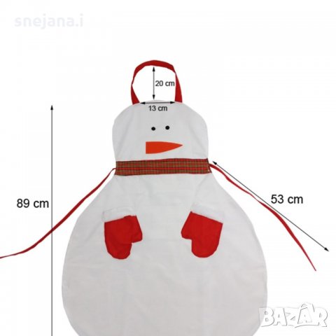 Престилка за готвене снежен човек, снимка 3 - Други - 27660016
