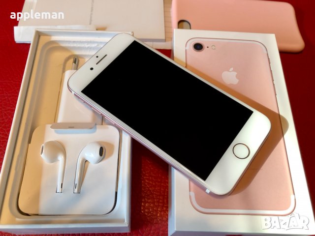 Apple iPhone 7 32Gb  розово злато Фабрично отключен, снимка 3 - Apple iPhone - 36688430