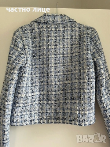 Дамско синьо яке букле Kappahl, снимка 3 - Якета - 53440839