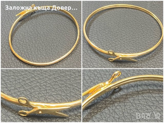 Златна гривна ланче14 к 585 gold zlatna grivna синджир , снимка 12 - Гривни - 34718612