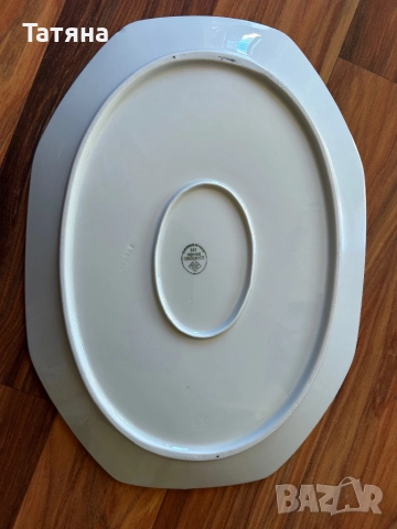 Порцеланова чиния Bavaria за сервиране, интериор, снимка 2 - Антикварни и старинни предмети - 51799161