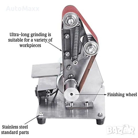 300W Мини Електрическа лентова шлайфмашина , снимка 5 - Винтоверти - 51735067