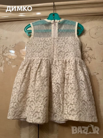 Официална детска рокличка+ подарък 3 броя диадемки, снимка 2 - Детски рокли и поли - 50577555