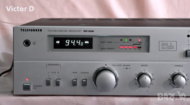  TELEFUNKEN RR 200 - Ресийвър, снимка 2 - Ресийвъри, усилватели, смесителни пултове - 38136589