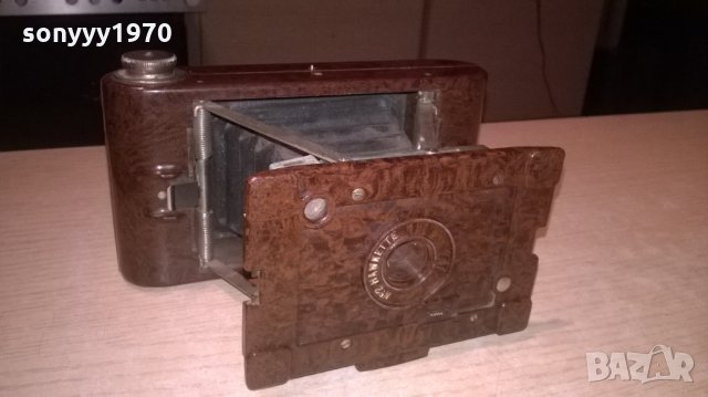 kodak hawkette nr2-бакелитово ретро фото-внос франция, снимка 3 - Фотоапарати - 26772111
