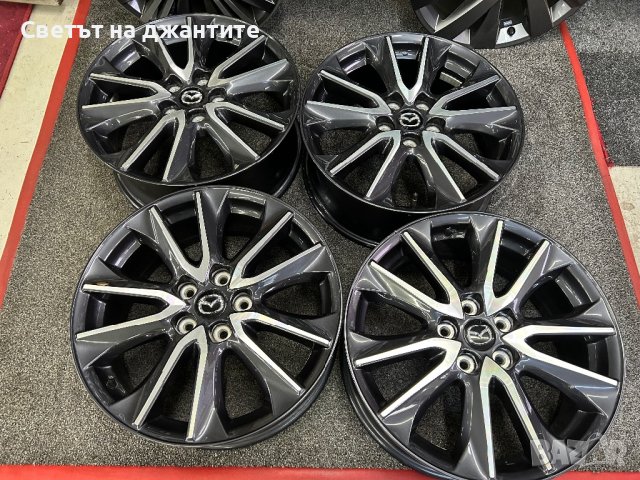 Джанти 18 Цола 5х114.3 Mazda CX3 CX30 CX5 3 / 6 Нови Оригинални , снимка 4 - Гуми и джанти - 40746539