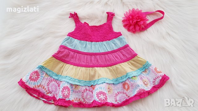 Рокля за бебе 3-6 месеца, снимка 4 - Бебешки рокли - 33660727