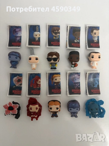 Kinder Joy Stranger things фигурки, снимка 2 - Колекции - 53520597