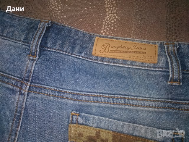 Дамски къси дънкови пантлони bang bang jeans, снимка 7 - Дънки - 28802314