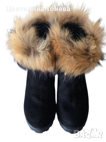 велурени боти 38 н