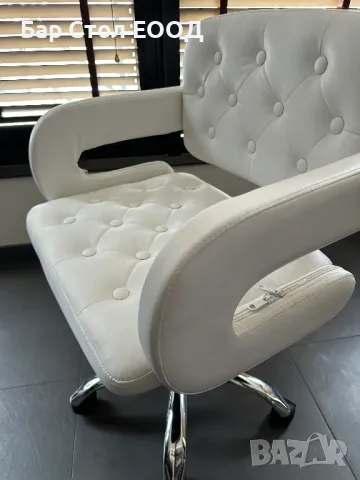 СТОЛ НА КОЛЕЛЦА VERSAY с фабрични дефекти +24м гаранция, снимка 3 - Столове - 47819105